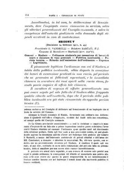 La giustizia amministrativa raccolta di decisioni e pareri del Consiglio di Stato, decisioni della Corte dei conti, sentenze della Cassazione di Roma, e decisioni delle Giunte provinciali amministrative