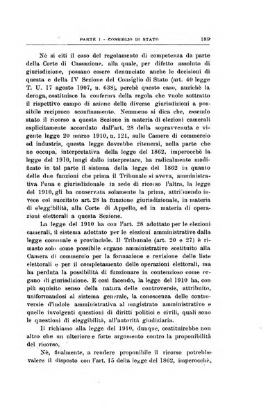 La giustizia amministrativa raccolta di decisioni e pareri del Consiglio di Stato, decisioni della Corte dei conti, sentenze della Cassazione di Roma, e decisioni delle Giunte provinciali amministrative