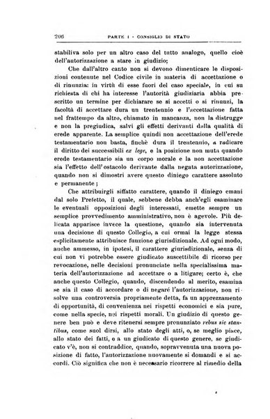 La giustizia amministrativa raccolta di decisioni e pareri del Consiglio di Stato, decisioni della Corte dei conti, sentenze della Cassazione di Roma, e decisioni delle Giunte provinciali amministrative