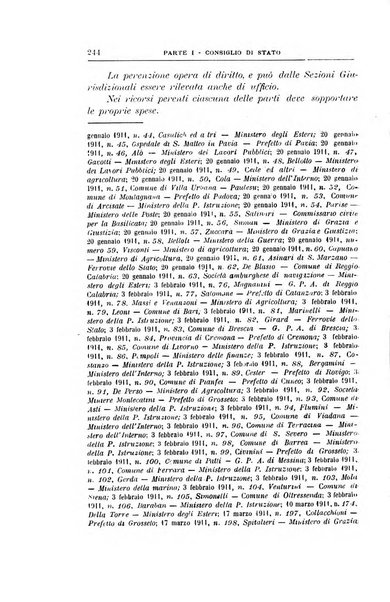 La giustizia amministrativa raccolta di decisioni e pareri del Consiglio di Stato, decisioni della Corte dei conti, sentenze della Cassazione di Roma, e decisioni delle Giunte provinciali amministrative