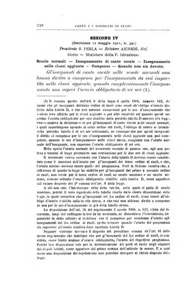 La giustizia amministrativa raccolta di decisioni e pareri del Consiglio di Stato, decisioni della Corte dei conti, sentenze della Cassazione di Roma, e decisioni delle Giunte provinciali amministrative