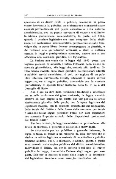 La giustizia amministrativa raccolta di decisioni e pareri del Consiglio di Stato, decisioni della Corte dei conti, sentenze della Cassazione di Roma, e decisioni delle Giunte provinciali amministrative