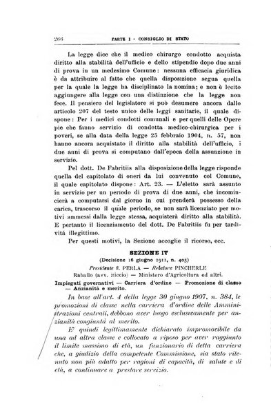 La giustizia amministrativa raccolta di decisioni e pareri del Consiglio di Stato, decisioni della Corte dei conti, sentenze della Cassazione di Roma, e decisioni delle Giunte provinciali amministrative