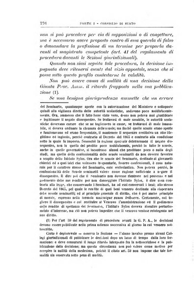 La giustizia amministrativa raccolta di decisioni e pareri del Consiglio di Stato, decisioni della Corte dei conti, sentenze della Cassazione di Roma, e decisioni delle Giunte provinciali amministrative