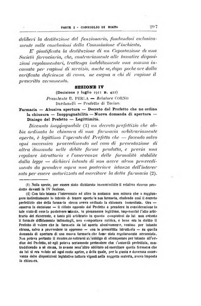 La giustizia amministrativa raccolta di decisioni e pareri del Consiglio di Stato, decisioni della Corte dei conti, sentenze della Cassazione di Roma, e decisioni delle Giunte provinciali amministrative