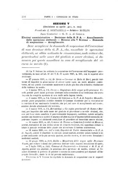 La giustizia amministrativa raccolta di decisioni e pareri del Consiglio di Stato, decisioni della Corte dei conti, sentenze della Cassazione di Roma, e decisioni delle Giunte provinciali amministrative