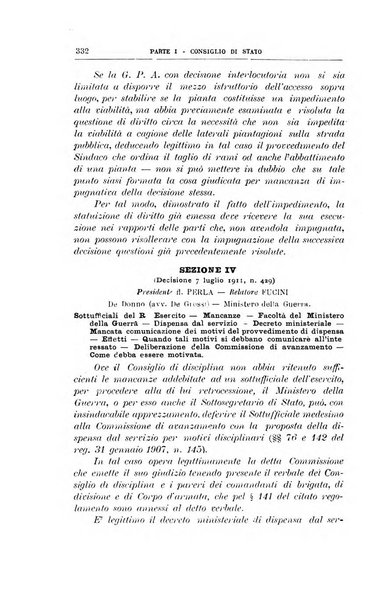 La giustizia amministrativa raccolta di decisioni e pareri del Consiglio di Stato, decisioni della Corte dei conti, sentenze della Cassazione di Roma, e decisioni delle Giunte provinciali amministrative