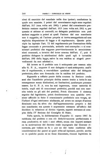 La giustizia amministrativa raccolta di decisioni e pareri del Consiglio di Stato, decisioni della Corte dei conti, sentenze della Cassazione di Roma, e decisioni delle Giunte provinciali amministrative