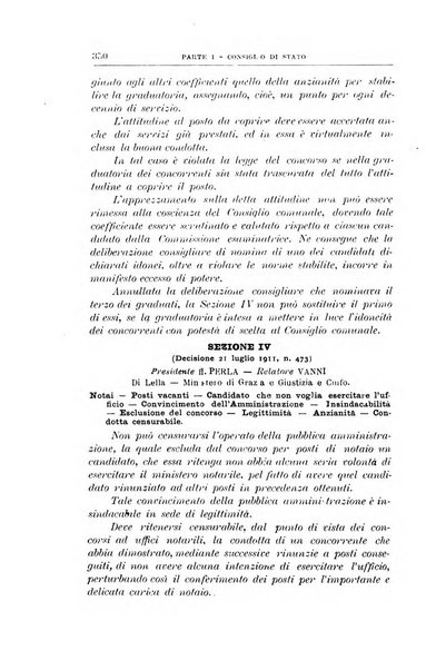 La giustizia amministrativa raccolta di decisioni e pareri del Consiglio di Stato, decisioni della Corte dei conti, sentenze della Cassazione di Roma, e decisioni delle Giunte provinciali amministrative