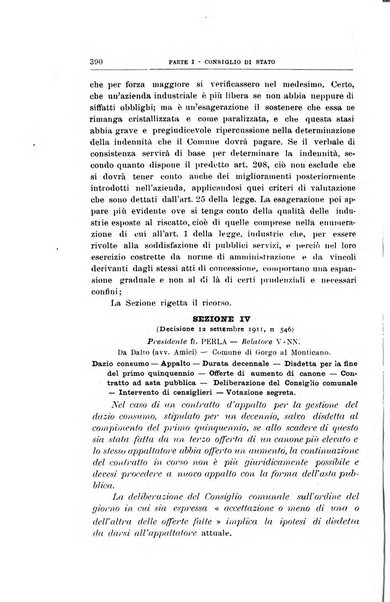 La giustizia amministrativa raccolta di decisioni e pareri del Consiglio di Stato, decisioni della Corte dei conti, sentenze della Cassazione di Roma, e decisioni delle Giunte provinciali amministrative