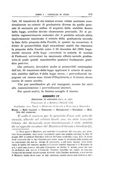 La giustizia amministrativa raccolta di decisioni e pareri del Consiglio di Stato, decisioni della Corte dei conti, sentenze della Cassazione di Roma, e decisioni delle Giunte provinciali amministrative