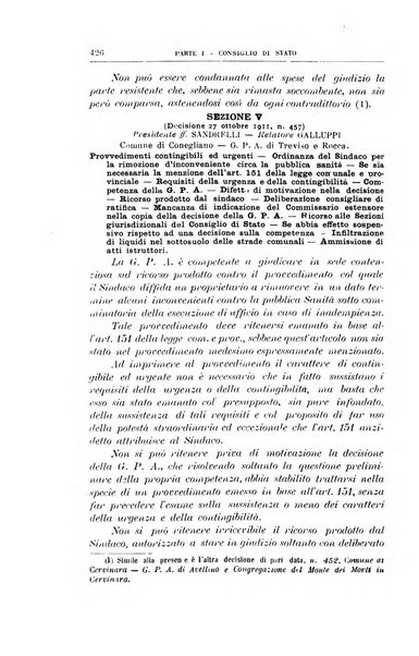 La giustizia amministrativa raccolta di decisioni e pareri del Consiglio di Stato, decisioni della Corte dei conti, sentenze della Cassazione di Roma, e decisioni delle Giunte provinciali amministrative