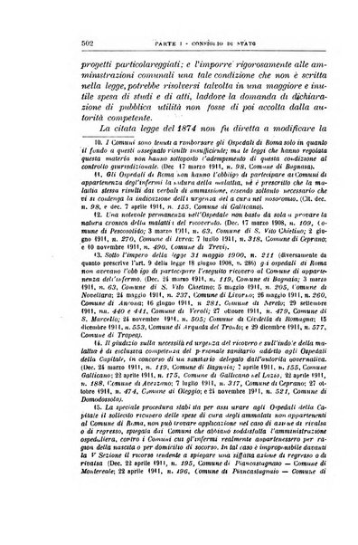 La giustizia amministrativa raccolta di decisioni e pareri del Consiglio di Stato, decisioni della Corte dei conti, sentenze della Cassazione di Roma, e decisioni delle Giunte provinciali amministrative