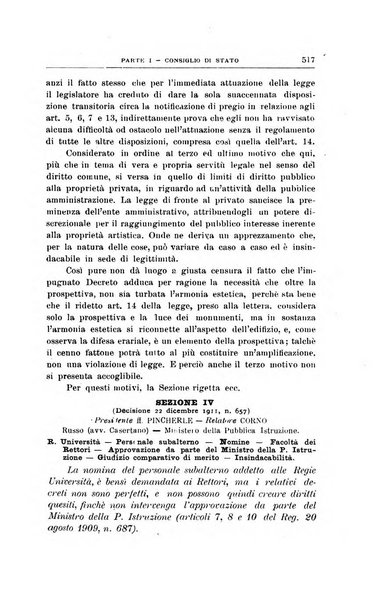 La giustizia amministrativa raccolta di decisioni e pareri del Consiglio di Stato, decisioni della Corte dei conti, sentenze della Cassazione di Roma, e decisioni delle Giunte provinciali amministrative