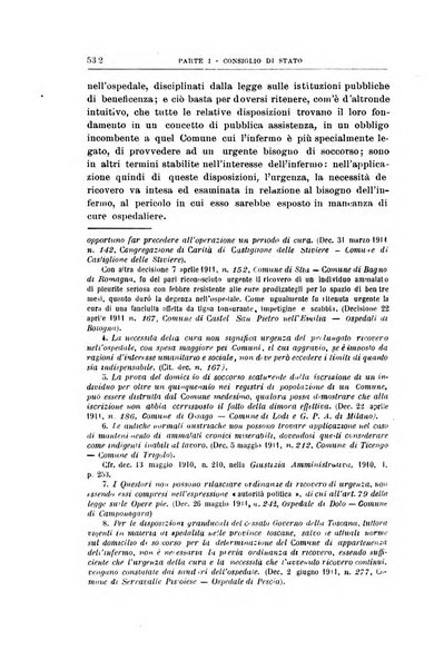 La giustizia amministrativa raccolta di decisioni e pareri del Consiglio di Stato, decisioni della Corte dei conti, sentenze della Cassazione di Roma, e decisioni delle Giunte provinciali amministrative