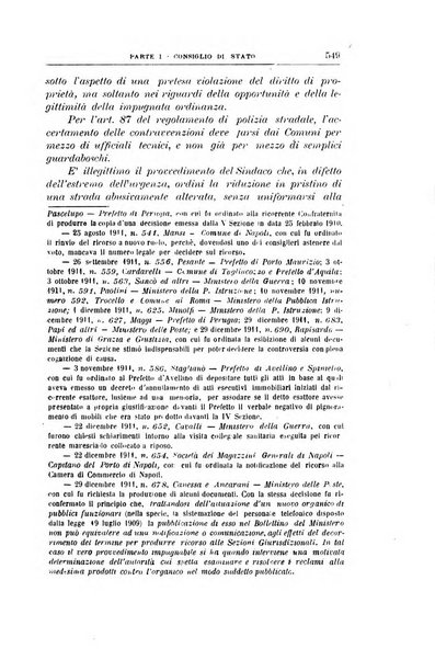 La giustizia amministrativa raccolta di decisioni e pareri del Consiglio di Stato, decisioni della Corte dei conti, sentenze della Cassazione di Roma, e decisioni delle Giunte provinciali amministrative