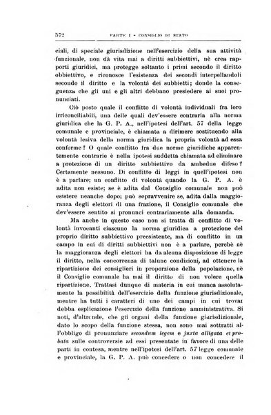 La giustizia amministrativa raccolta di decisioni e pareri del Consiglio di Stato, decisioni della Corte dei conti, sentenze della Cassazione di Roma, e decisioni delle Giunte provinciali amministrative