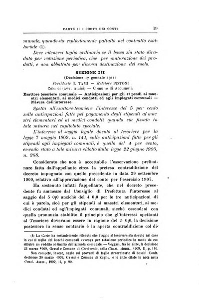 La giustizia amministrativa raccolta di decisioni e pareri del Consiglio di Stato, decisioni della Corte dei conti, sentenze della Cassazione di Roma, e decisioni delle Giunte provinciali amministrative