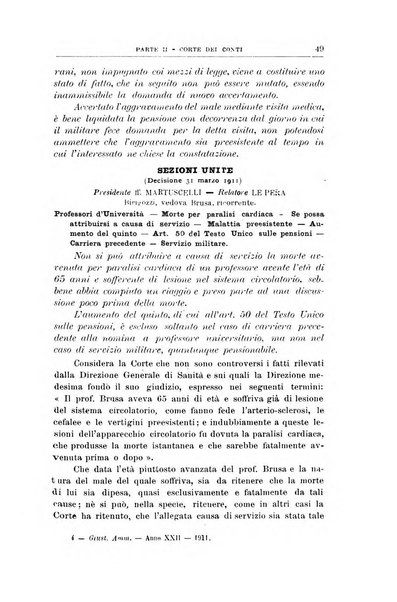 La giustizia amministrativa raccolta di decisioni e pareri del Consiglio di Stato, decisioni della Corte dei conti, sentenze della Cassazione di Roma, e decisioni delle Giunte provinciali amministrative