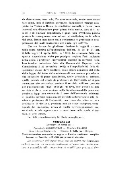 La giustizia amministrativa raccolta di decisioni e pareri del Consiglio di Stato, decisioni della Corte dei conti, sentenze della Cassazione di Roma, e decisioni delle Giunte provinciali amministrative