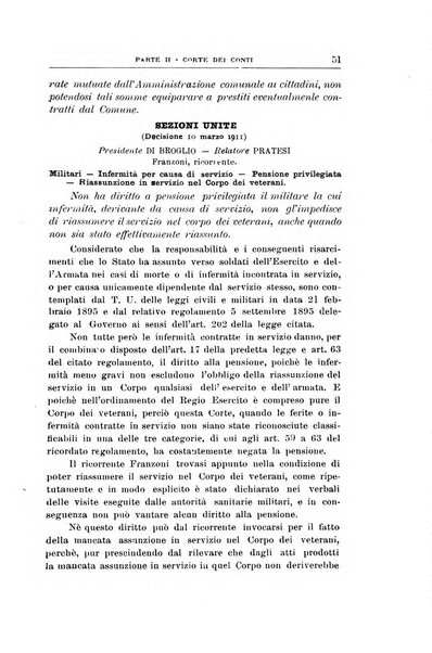 La giustizia amministrativa raccolta di decisioni e pareri del Consiglio di Stato, decisioni della Corte dei conti, sentenze della Cassazione di Roma, e decisioni delle Giunte provinciali amministrative