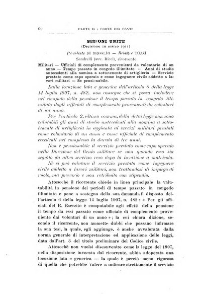 La giustizia amministrativa raccolta di decisioni e pareri del Consiglio di Stato, decisioni della Corte dei conti, sentenze della Cassazione di Roma, e decisioni delle Giunte provinciali amministrative