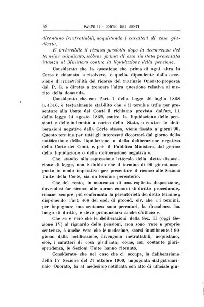 La giustizia amministrativa raccolta di decisioni e pareri del Consiglio di Stato, decisioni della Corte dei conti, sentenze della Cassazione di Roma, e decisioni delle Giunte provinciali amministrative