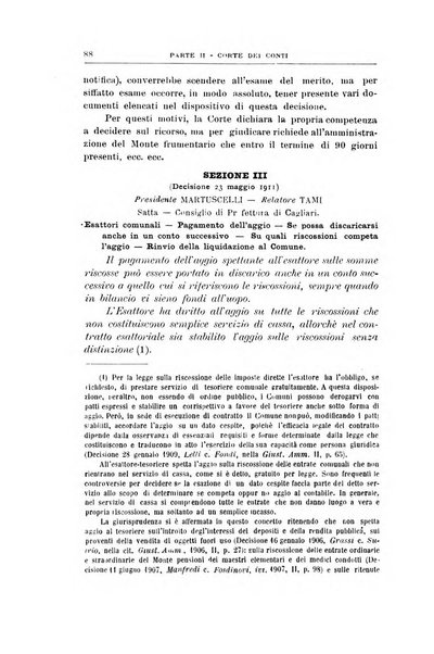 La giustizia amministrativa raccolta di decisioni e pareri del Consiglio di Stato, decisioni della Corte dei conti, sentenze della Cassazione di Roma, e decisioni delle Giunte provinciali amministrative