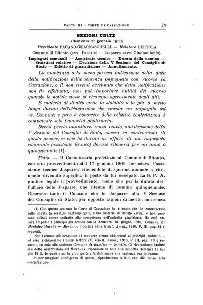 La giustizia amministrativa raccolta di decisioni e pareri del Consiglio di Stato, decisioni della Corte dei conti, sentenze della Cassazione di Roma, e decisioni delle Giunte provinciali amministrative