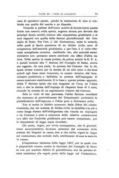 La giustizia amministrativa raccolta di decisioni e pareri del Consiglio di Stato, decisioni della Corte dei conti, sentenze della Cassazione di Roma, e decisioni delle Giunte provinciali amministrative