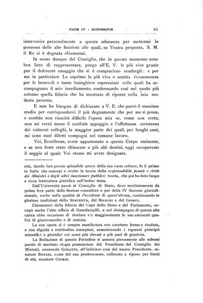 La giustizia amministrativa raccolta di decisioni e pareri del Consiglio di Stato, decisioni della Corte dei conti, sentenze della Cassazione di Roma, e decisioni delle Giunte provinciali amministrative