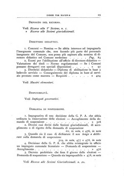 La giustizia amministrativa raccolta di decisioni e pareri del Consiglio di Stato, decisioni della Corte dei conti, sentenze della Cassazione di Roma, e decisioni delle Giunte provinciali amministrative