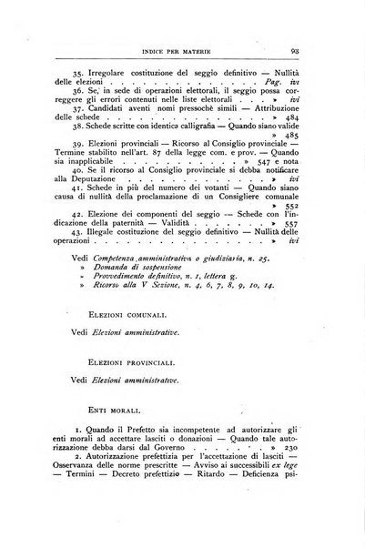 La giustizia amministrativa raccolta di decisioni e pareri del Consiglio di Stato, decisioni della Corte dei conti, sentenze della Cassazione di Roma, e decisioni delle Giunte provinciali amministrative