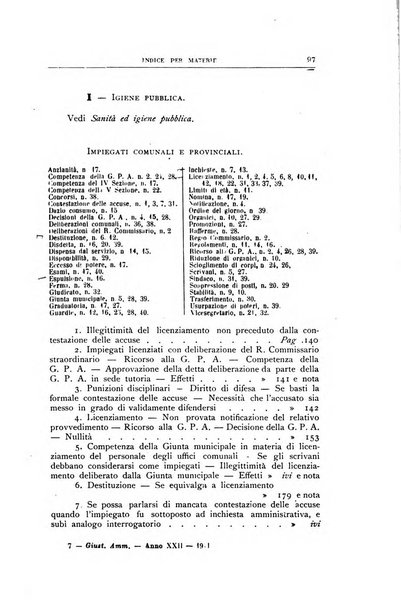 La giustizia amministrativa raccolta di decisioni e pareri del Consiglio di Stato, decisioni della Corte dei conti, sentenze della Cassazione di Roma, e decisioni delle Giunte provinciali amministrative