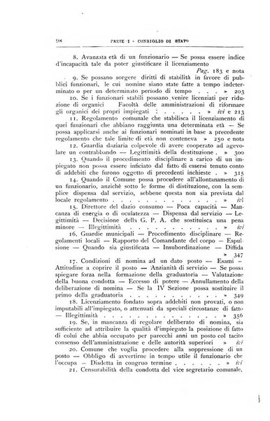 La giustizia amministrativa raccolta di decisioni e pareri del Consiglio di Stato, decisioni della Corte dei conti, sentenze della Cassazione di Roma, e decisioni delle Giunte provinciali amministrative