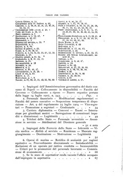 La giustizia amministrativa raccolta di decisioni e pareri del Consiglio di Stato, decisioni della Corte dei conti, sentenze della Cassazione di Roma, e decisioni delle Giunte provinciali amministrative