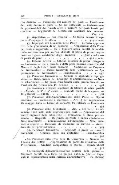 La giustizia amministrativa raccolta di decisioni e pareri del Consiglio di Stato, decisioni della Corte dei conti, sentenze della Cassazione di Roma, e decisioni delle Giunte provinciali amministrative