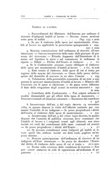 La giustizia amministrativa raccolta di decisioni e pareri del Consiglio di Stato, decisioni della Corte dei conti, sentenze della Cassazione di Roma, e decisioni delle Giunte provinciali amministrative