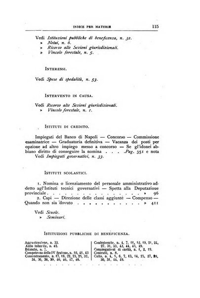 La giustizia amministrativa raccolta di decisioni e pareri del Consiglio di Stato, decisioni della Corte dei conti, sentenze della Cassazione di Roma, e decisioni delle Giunte provinciali amministrative