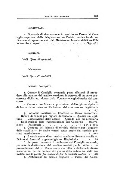 La giustizia amministrativa raccolta di decisioni e pareri del Consiglio di Stato, decisioni della Corte dei conti, sentenze della Cassazione di Roma, e decisioni delle Giunte provinciali amministrative