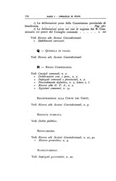 La giustizia amministrativa raccolta di decisioni e pareri del Consiglio di Stato, decisioni della Corte dei conti, sentenze della Cassazione di Roma, e decisioni delle Giunte provinciali amministrative