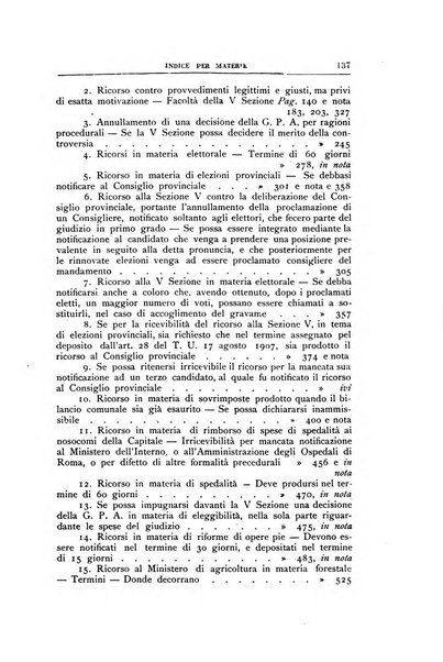 La giustizia amministrativa raccolta di decisioni e pareri del Consiglio di Stato, decisioni della Corte dei conti, sentenze della Cassazione di Roma, e decisioni delle Giunte provinciali amministrative