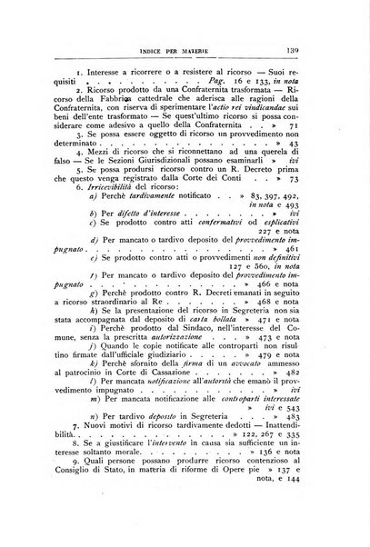 La giustizia amministrativa raccolta di decisioni e pareri del Consiglio di Stato, decisioni della Corte dei conti, sentenze della Cassazione di Roma, e decisioni delle Giunte provinciali amministrative