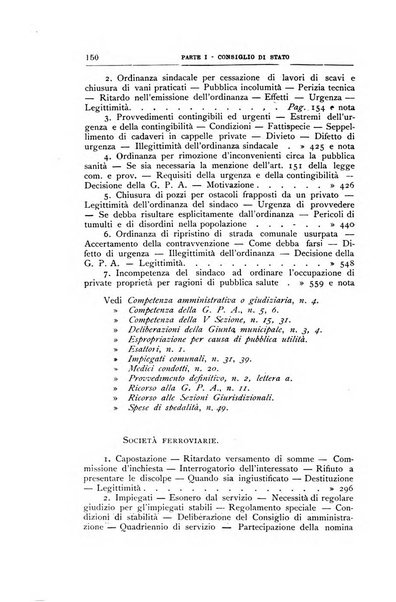 La giustizia amministrativa raccolta di decisioni e pareri del Consiglio di Stato, decisioni della Corte dei conti, sentenze della Cassazione di Roma, e decisioni delle Giunte provinciali amministrative