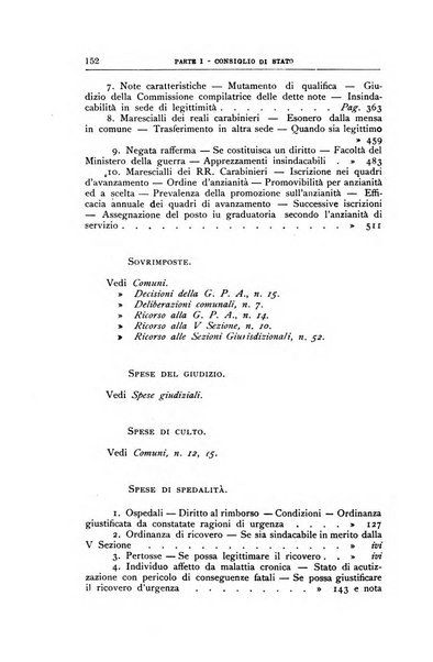 La giustizia amministrativa raccolta di decisioni e pareri del Consiglio di Stato, decisioni della Corte dei conti, sentenze della Cassazione di Roma, e decisioni delle Giunte provinciali amministrative