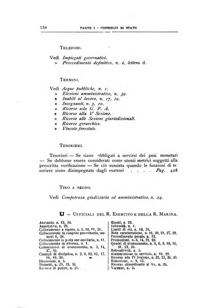 La giustizia amministrativa raccolta di decisioni e pareri del Consiglio di Stato, decisioni della Corte dei conti, sentenze della Cassazione di Roma, e decisioni delle Giunte provinciali amministrative