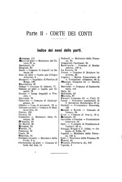 La giustizia amministrativa raccolta di decisioni e pareri del Consiglio di Stato, decisioni della Corte dei conti, sentenze della Cassazione di Roma, e decisioni delle Giunte provinciali amministrative