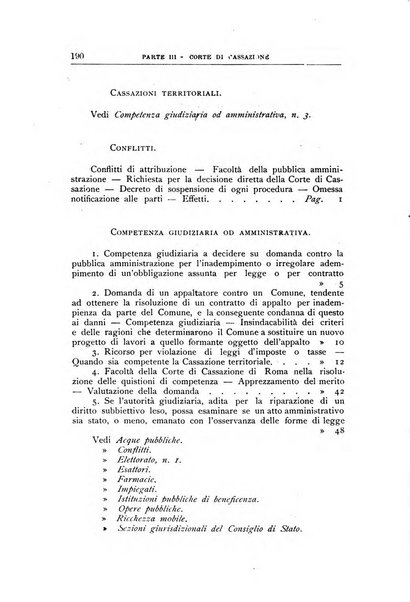 La giustizia amministrativa raccolta di decisioni e pareri del Consiglio di Stato, decisioni della Corte dei conti, sentenze della Cassazione di Roma, e decisioni delle Giunte provinciali amministrative