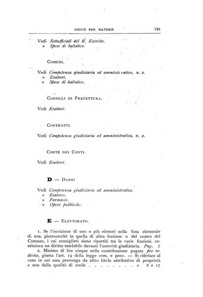 La giustizia amministrativa raccolta di decisioni e pareri del Consiglio di Stato, decisioni della Corte dei conti, sentenze della Cassazione di Roma, e decisioni delle Giunte provinciali amministrative