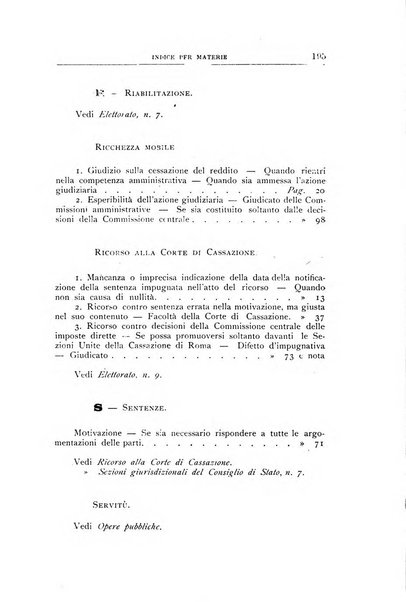 La giustizia amministrativa raccolta di decisioni e pareri del Consiglio di Stato, decisioni della Corte dei conti, sentenze della Cassazione di Roma, e decisioni delle Giunte provinciali amministrative